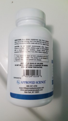 Approved Science Keto Pure Exogenous 4 Ketone Salts Brand New Authentic!