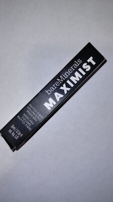 Bareminerals Maximist Phyto-Fiber Volumizing Mascara 0.16oz 5ml Maximum Black