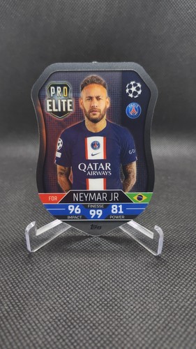 2022-23 Topps Match Attax UEFA Pro Elite #SH 7 Neymar Jr