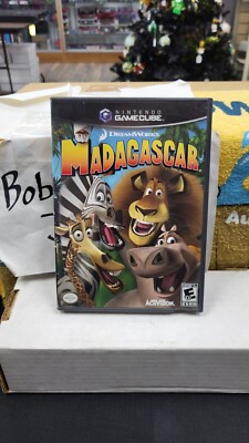 CIB MADAGASCAR NINTENDO GAMECUBE VIDEO GAME COMPLETE IN BOX