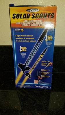 Estes Solar Scouts Launch Set Farside & Sky Dart 2 Rocket 