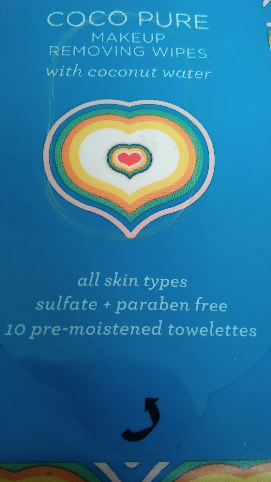 Lot Of 5 Pacifica Coco Pure Makeup Removing Wipes 10 Wipes Each