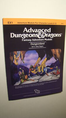 MODULE - EX1 - DUNGEONLAND *NEW MINT 9.8 NEW* DUNGEONS DRAGONS