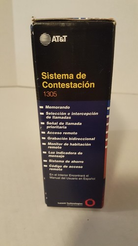 AT&T Answering System 1305 Two-Way Recording Remote Access micro cassette NEW
