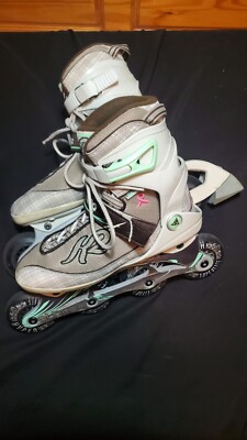 K2 Athena Rollerblades Breast Cancer Women's Inline Skates Size 6 Abec 6 US