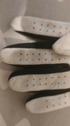 Foot Joy Youth Medium Golf Glove White