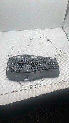 Logitech K350 Y-R0053 820-002546 Wireless Ergonomic Keyboard Black