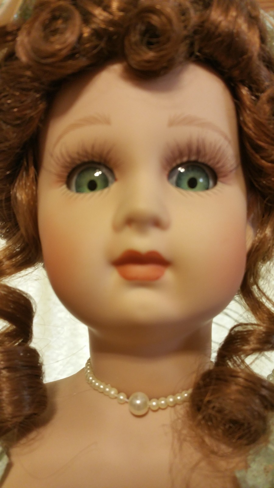 ELIZABETH PORCELAIN DOLL - NO BETSY -  BETSY IS MISSING         ESTATE  SALE