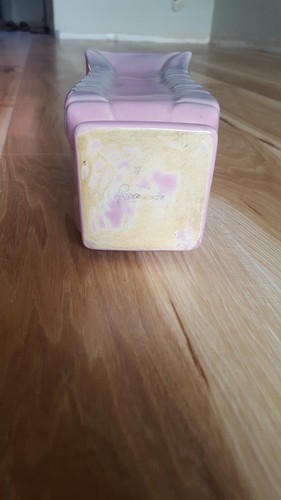 ** ROSEMEADE NORTH DAKOTA PINK POTTERY VASE 7 1/2