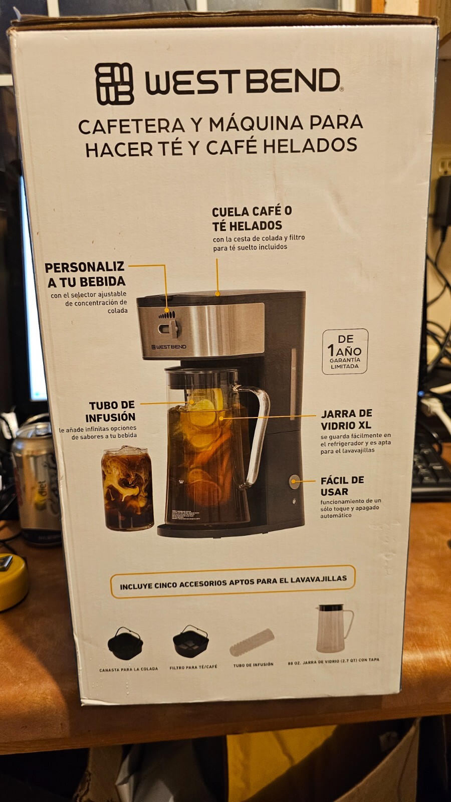 Iced Tea and Iced Coffee Maker Machine by West Bend NEW! Pricetronic