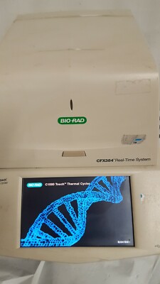 Bio-Rad  Real-Time PCR System CFX384 TOUCH SCREEN CT 1000 MUST READ LISTING 