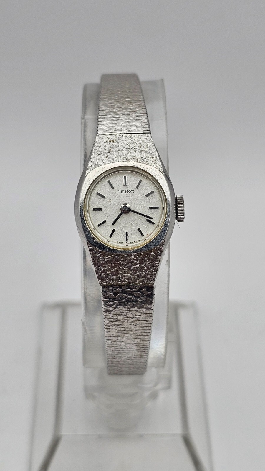 Rare Vintage SEIKO Watch 1100-1519 Mechanical Wind Up Ladies