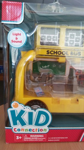 Kid Connection School Bus Play Set