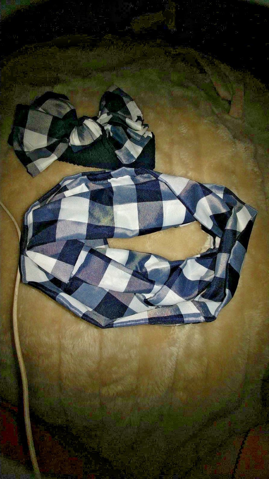 Baby TODDLER childs kids infinity scarf with free matching headband + free ship