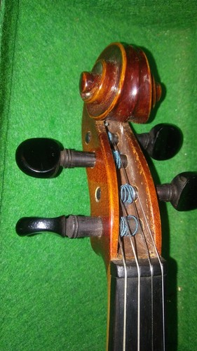 1921 GERMAN HEINRICH E  HEBERLEIN 4/4 VIOLIN  MARK NEUKIRCHEN