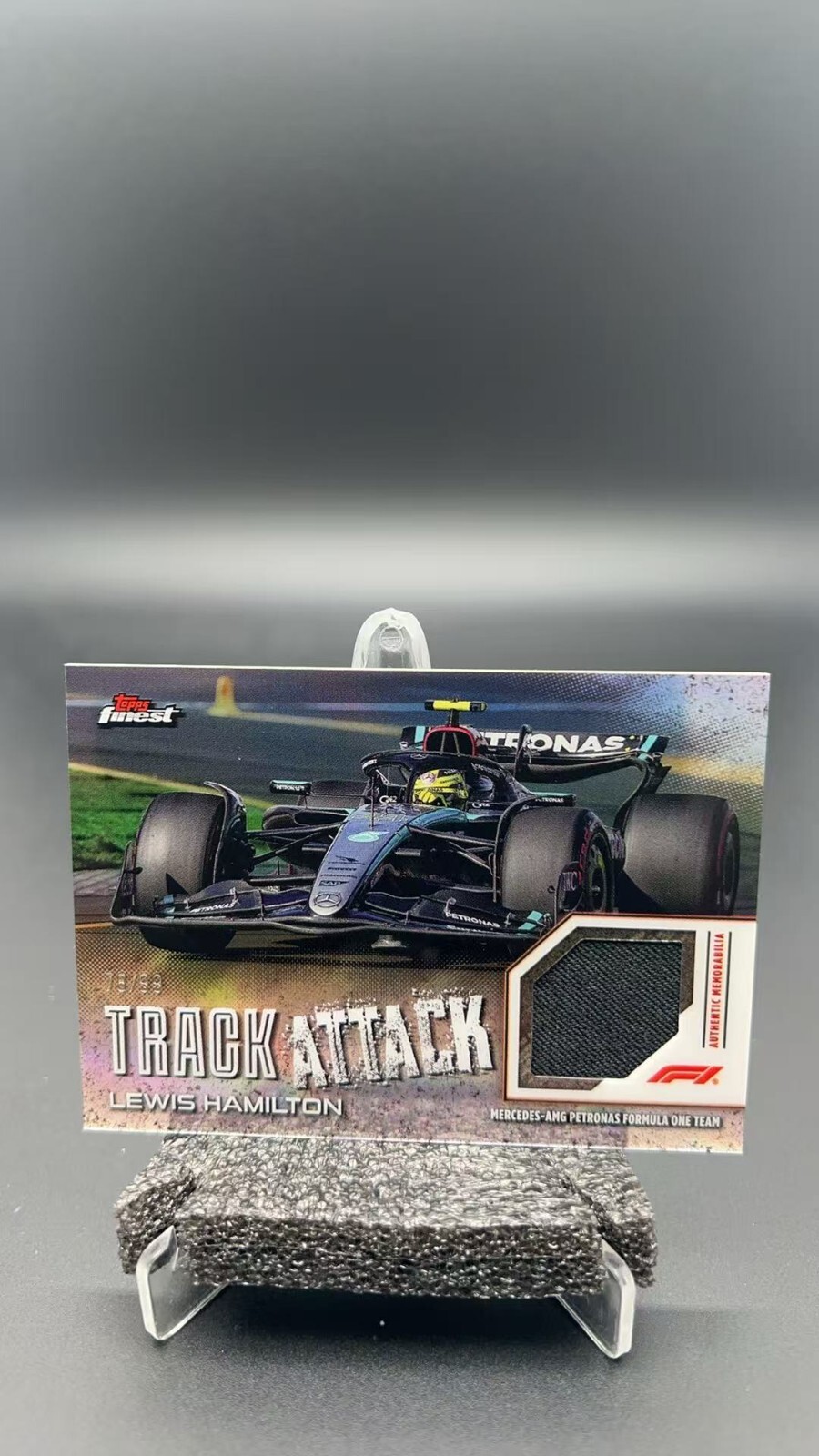 2024 Topps Finest Formula 1 F1 Lewis Hamilton Track Attack