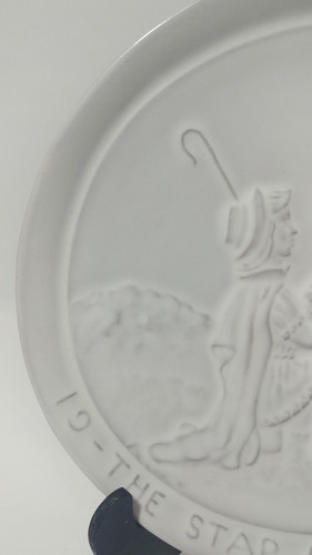 1979 Annual Christmas Plate Frankoma Pottery -The Star of Hope - Free Shipping