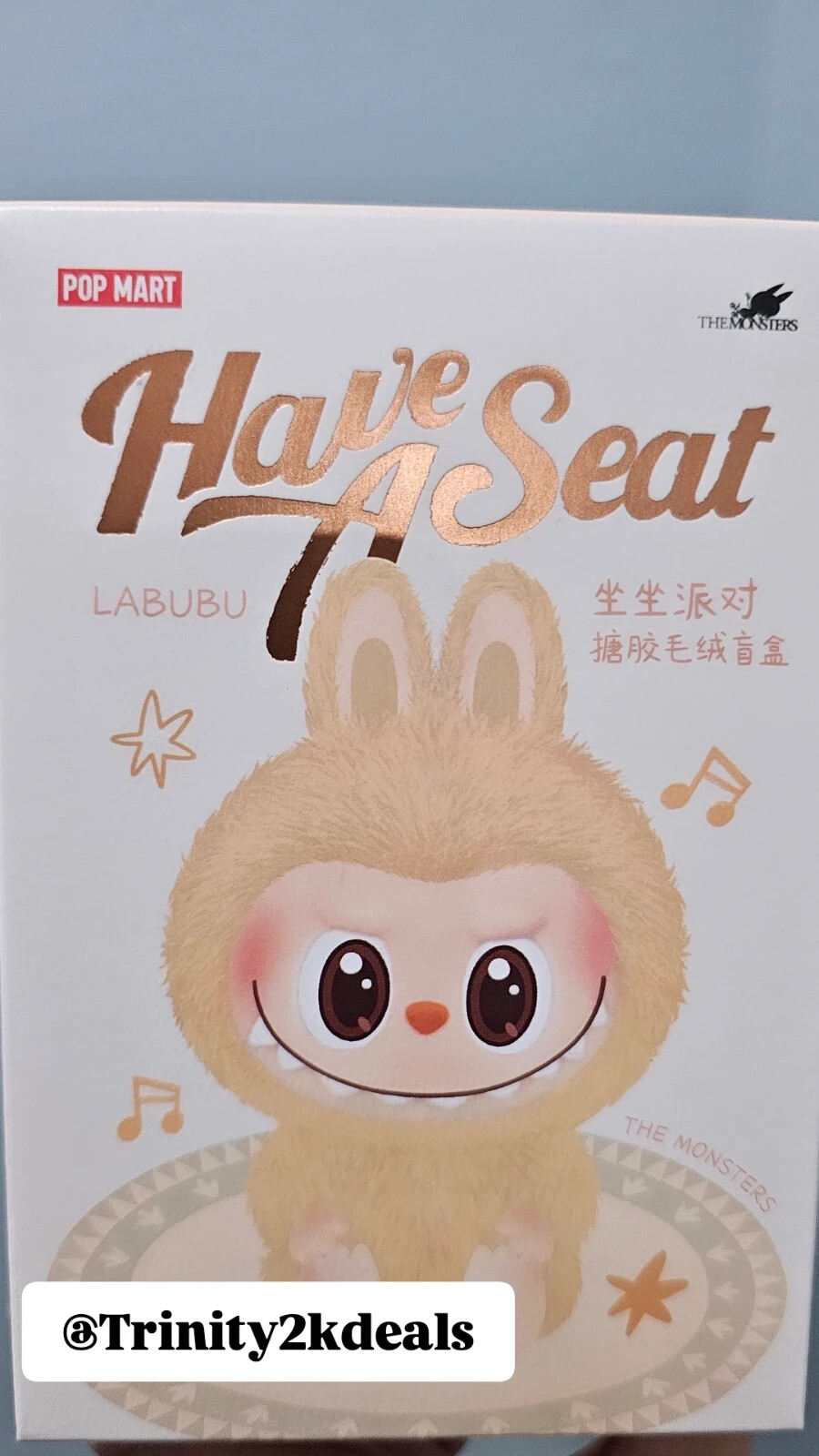 正規品 POPMART LABUBU MONSTERS Have a Seat THE MONSTERS - Have a Seat Vinyl Plush Blind Box | Blind