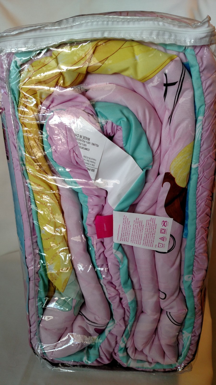 NEW DISNEY PRINCESS Daydreaming Twin Microfiber REVERSIBLE COMFORTER FREE SHIP