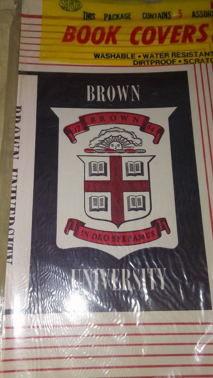 SET OF 5 VINTAGE 1972 SPCE COLLEGE BOOK COVERS YALE HARVARD BROWN