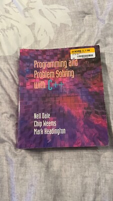 Programming and Problem Solving with C++ by Chip Weems, Nell B. Dale and Mark...