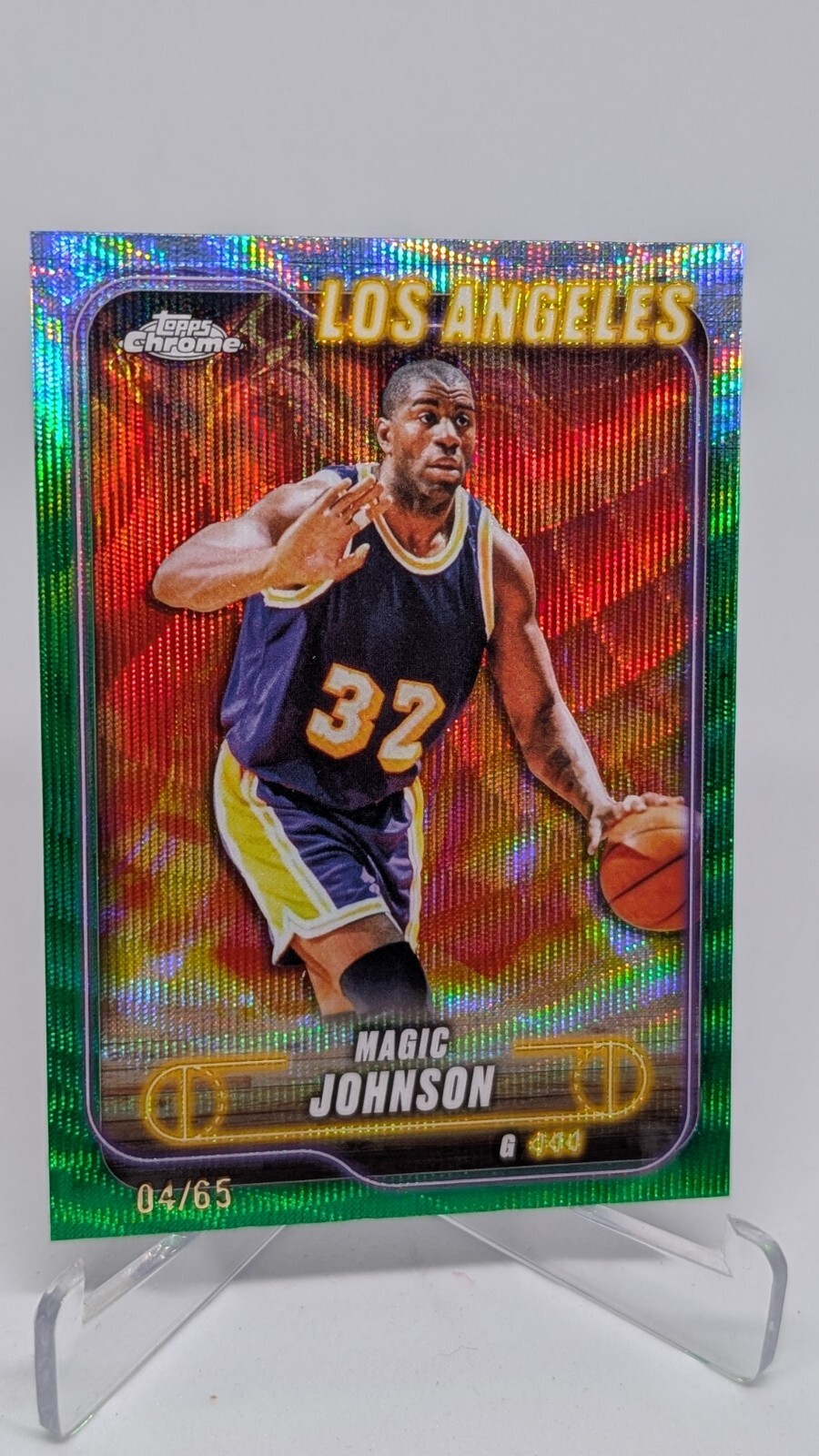 NBAカード】Magic Johnson◆Finest Refractor 1995 Finest Magic Johnson Refractor With Coating #252 | eBay