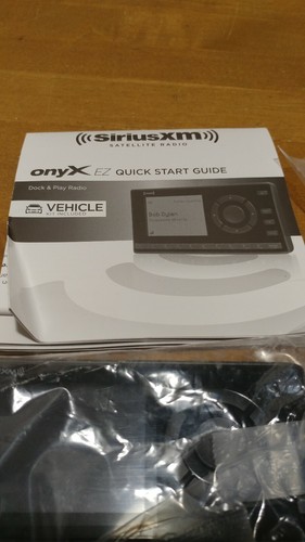 Sirius XM Sirius Satellite Radio OnyX Car Vehicle Kit Model XDNX1V1