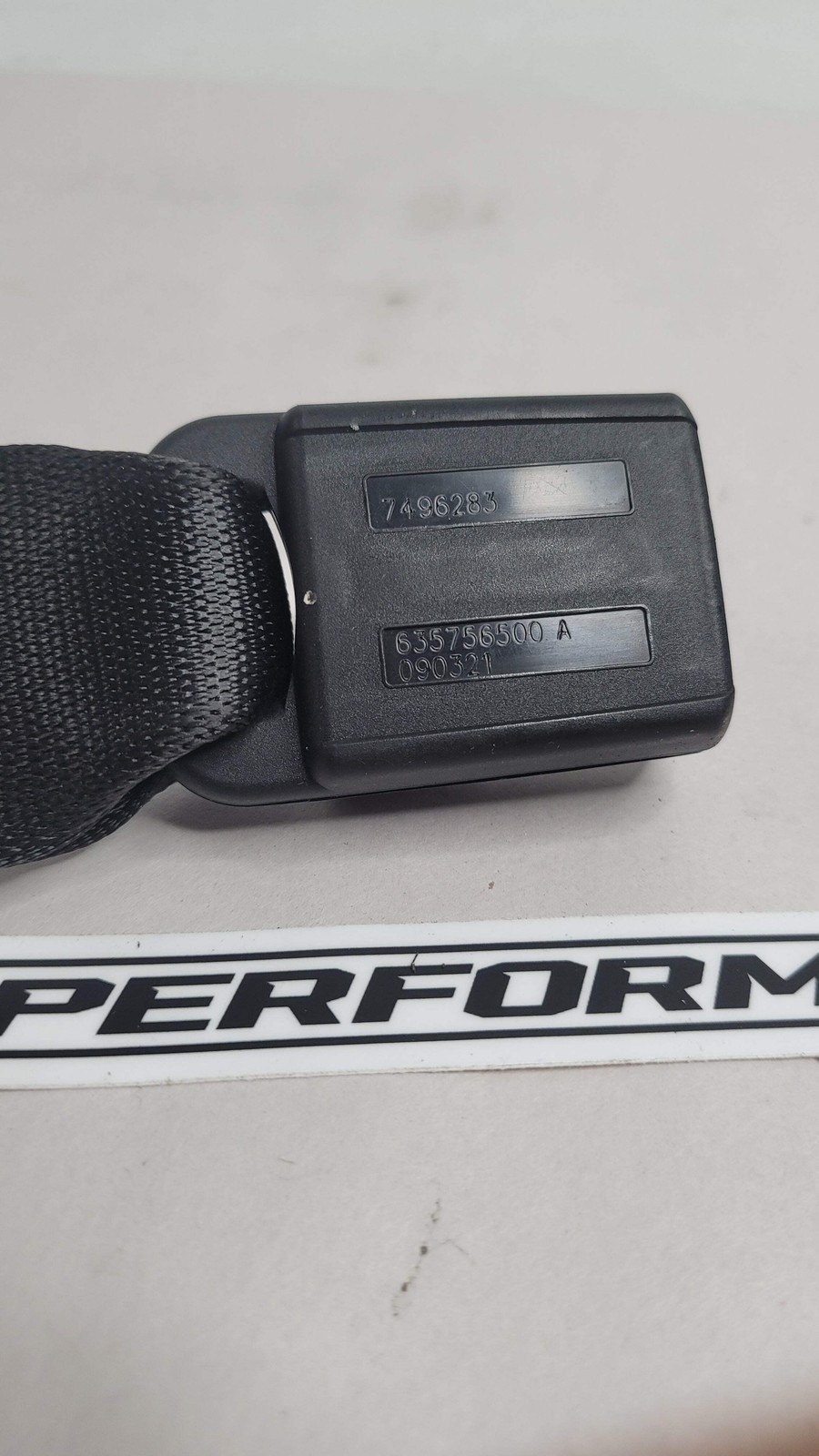 0 Seat BMW G20 Belt Buckle Rear Left 7496283 G80 M3 image 5