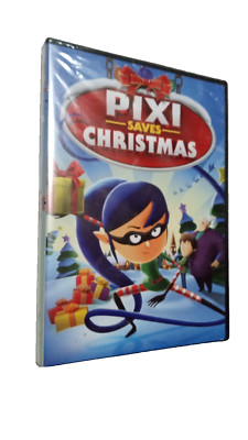 Pixi Saves Christmas DVD Christmas Genies Animated Holiday Movie New & Sealed