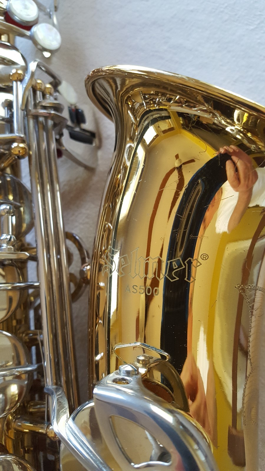 Selmer AS500 Alto Saxophone- Ready to play with hard case and accessories
