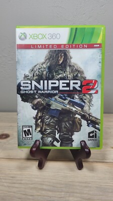 Sniper 2: Ghost Warrior Limited Edition for XBOX 360 - COMPLETE - Tested