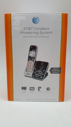 AT&T Cordless Answering System Talking Caller ID Call Waiting Cordless CRL32102