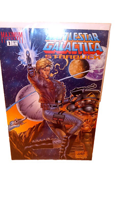 Battlestar Galactica #1 Starbuck (Paperback Comic Book) from Maximum Press
