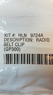 TEN NEW HLN9724A Motorola Clip for GP300 . Buy it now for 24.99
