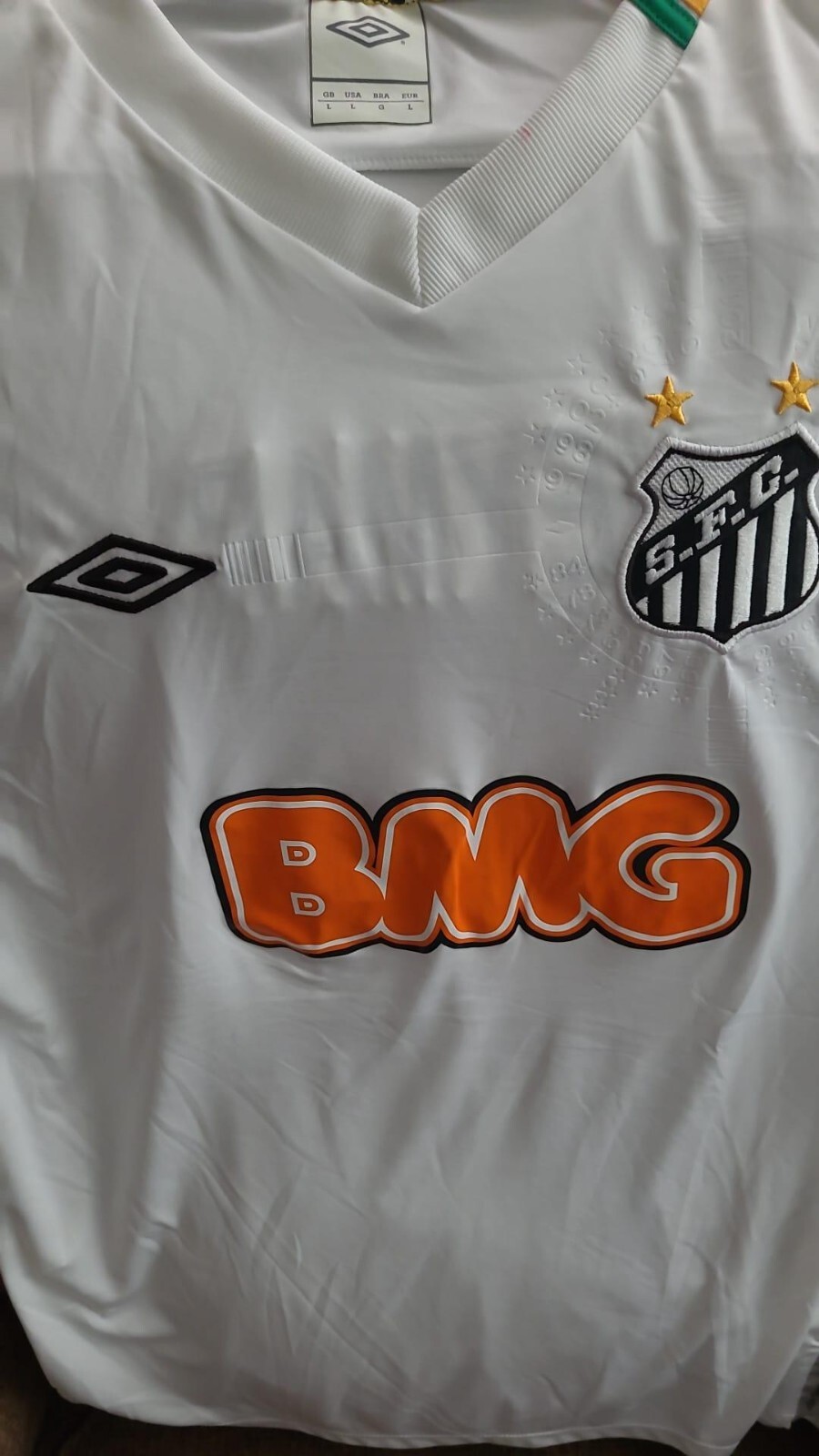 Santos FC Umbro ポロシャツ Lサイズ ホワイト $_12.JPG?set_id=880000500F
