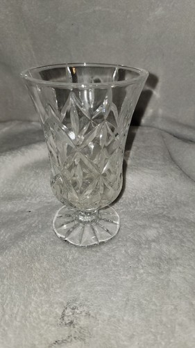 BLOCK CRYSTAL - OLYMPIC - 7" - HURRICANE CANDLE HOLDER