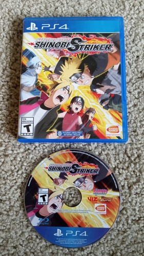 Naruto to Boruto Shinobi Striker - PS4 Game Original Case