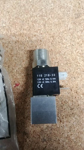 Solenoid Air Control Valve,1/8 In,120VAC ARO CAT44P-120-A