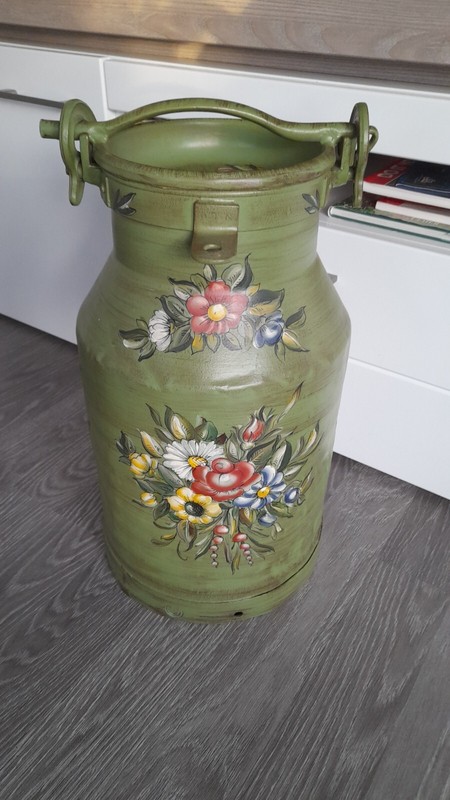 Milchkanne Bauernmalerei