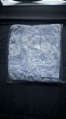Sp5der OG Web Hoodie  Heather Grey S | New (100% Authentic)