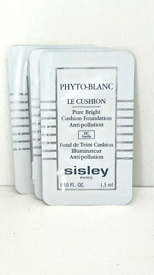 Sisley Phyto-Blanc Le Cushion Foundation OC Vanilla Each Sample 1,5 ml x  5 =9ml