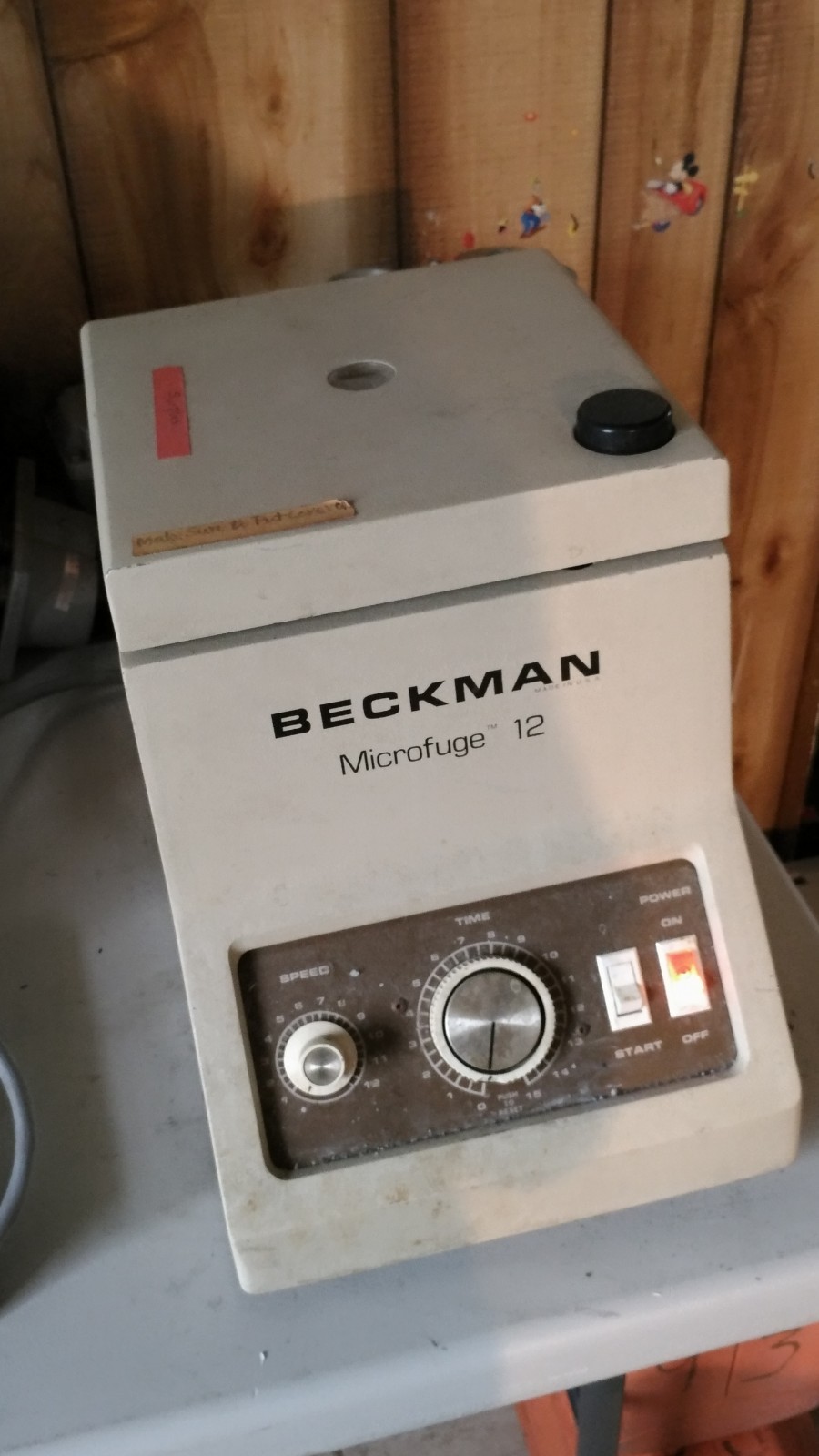 Beckman Microfuge 12 with rotor