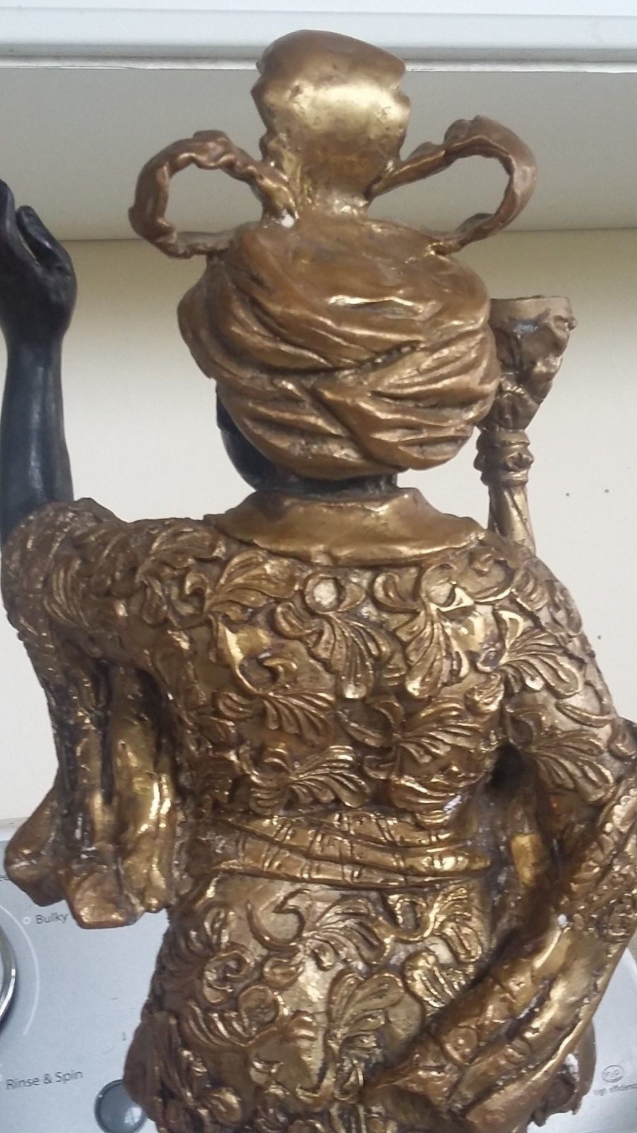 Genuine ANTIQUE 1700's BLACKAMOOR Sculpture 17