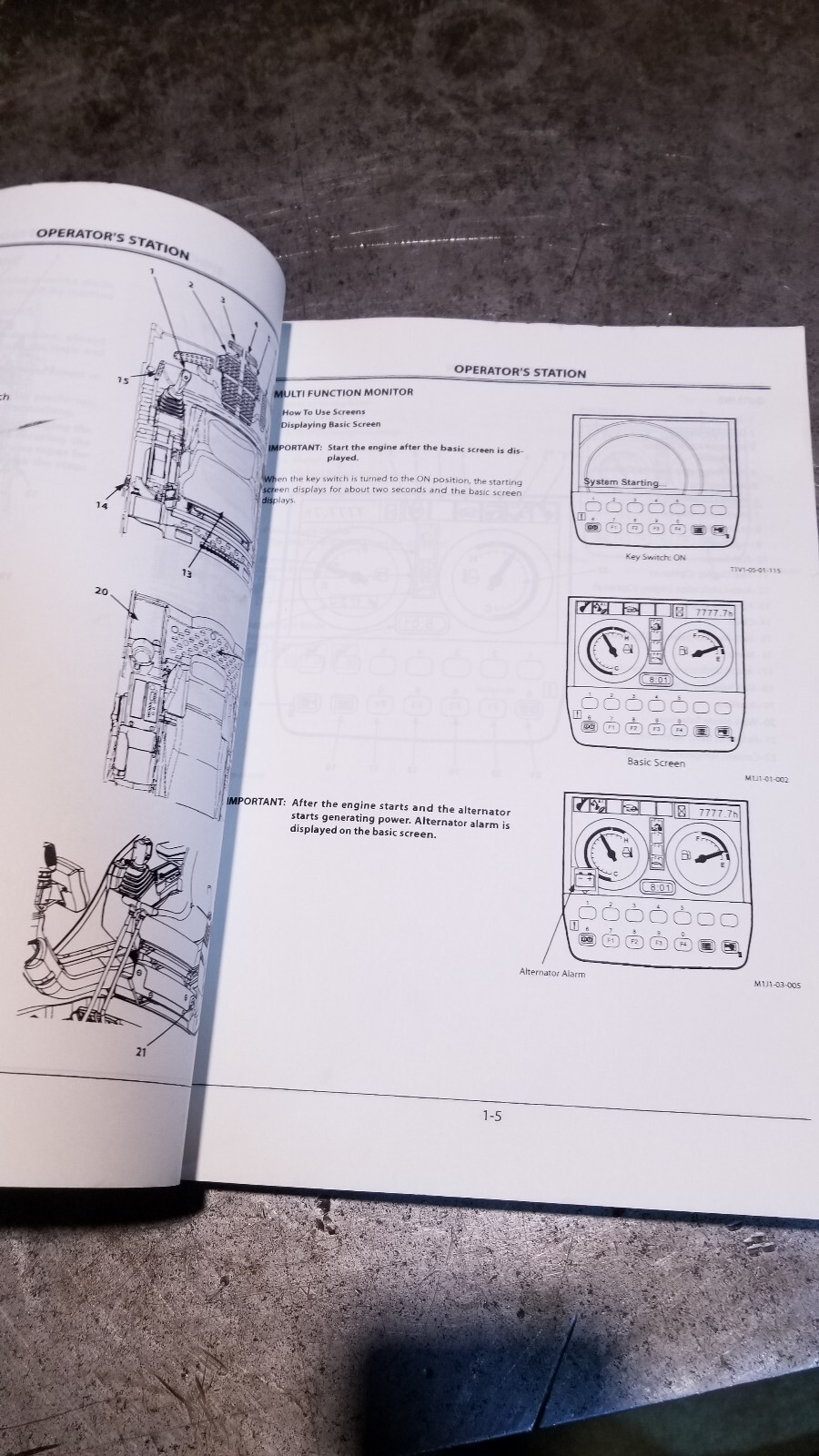 zaxis 650lc-3 670lch-3 OPERATORS MANUAL EM1J7-1-1 - Picture 3 of 6