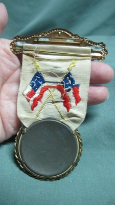 brotherhood of locomotive, firemen & engineers  Ribbon & Medal Badge