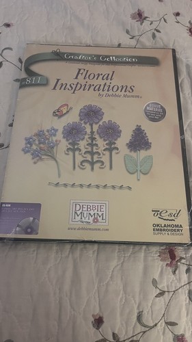 OESD Oklahoma #811 Embroidery CD FLORAL INSPIRATION by