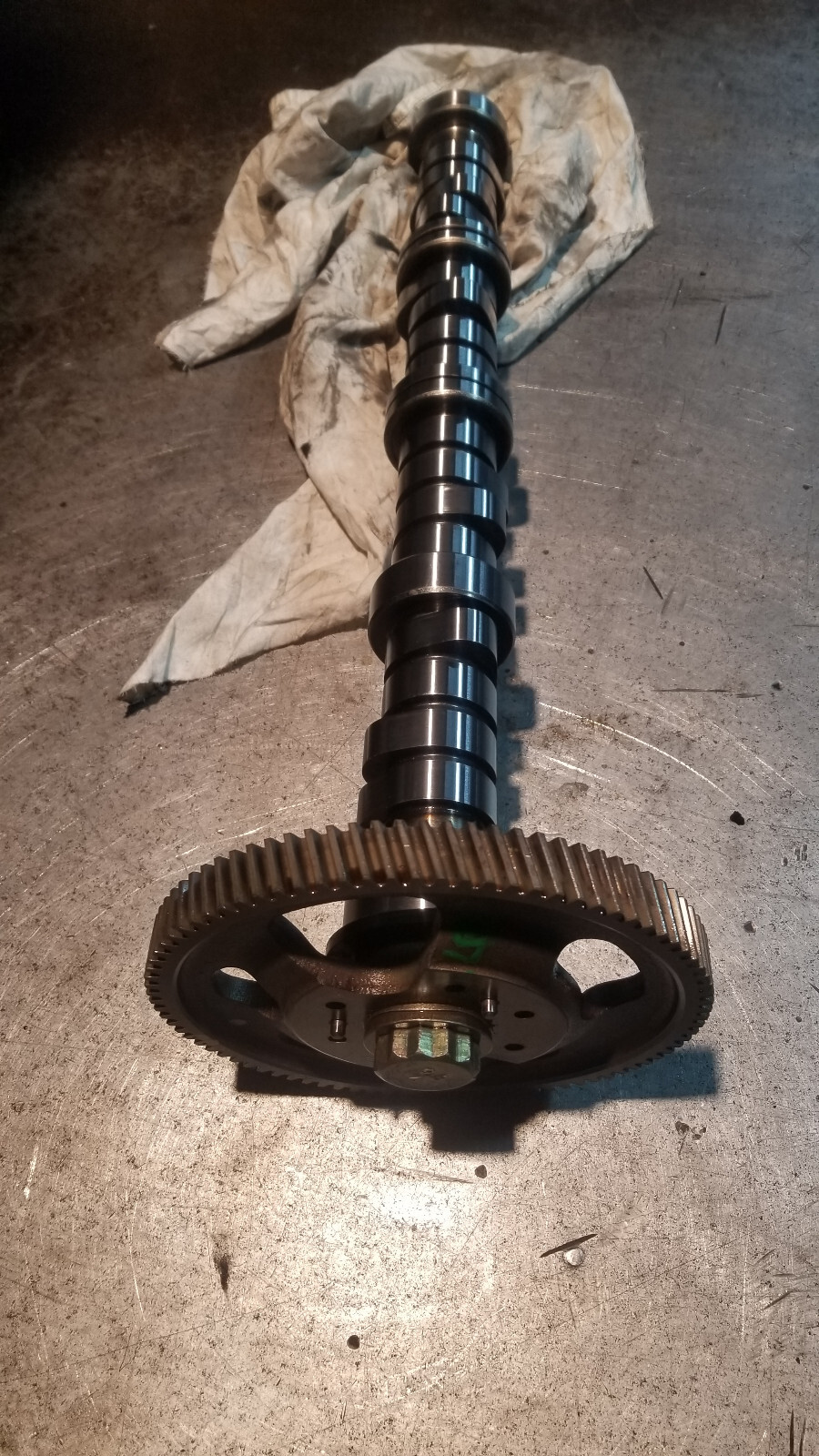 POLISHED 01-05 2001-2005 DURAMAX LB7 LLY USED CAMSHAFT 98077453 97211770 - Picture 1 of 6