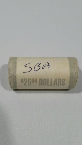 1979-P Uncirculated Roll of Susan B Anthony Dollar Coins $25 Face Value