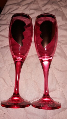 NEW Pair of 2  Stem ChampangeFLUTES ...