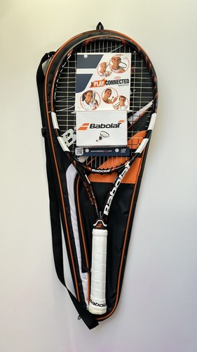 Babolat Pure Drive + ３本セット　グロメット付き Amazon.com : Babolat Pure Drive Tennis Racquet - Strung with